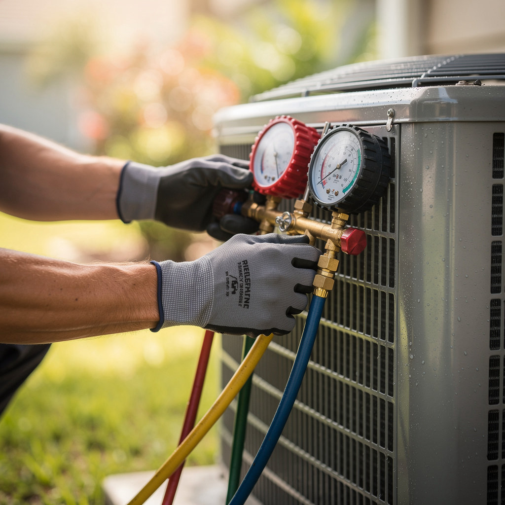 Orlando AC Repair technician providing fast, reliable emergency AC repair service in Orlando, FL